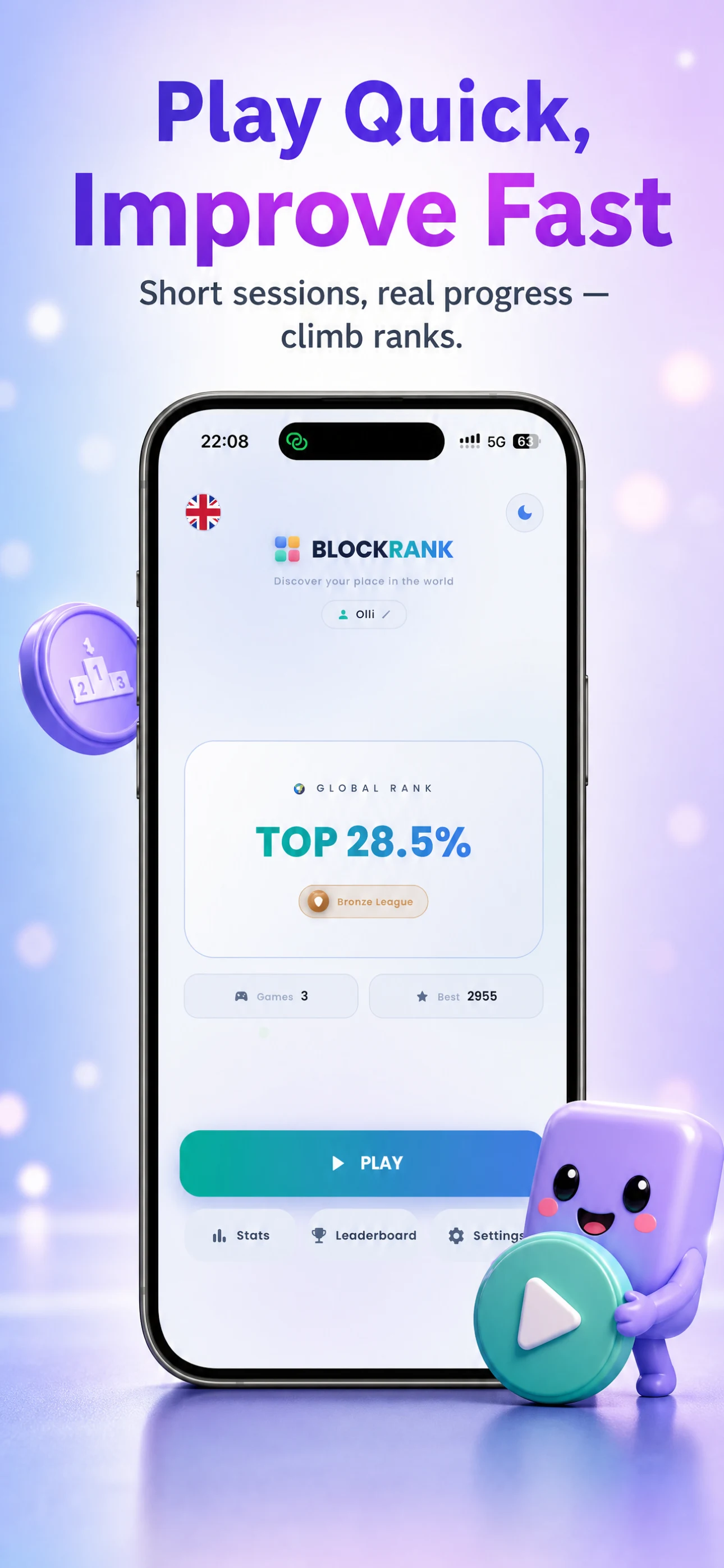 Block Rank: Global Arena screenshot