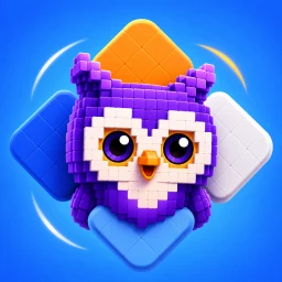 Ícone de Block Rotate Puzzle - QuadSpin
